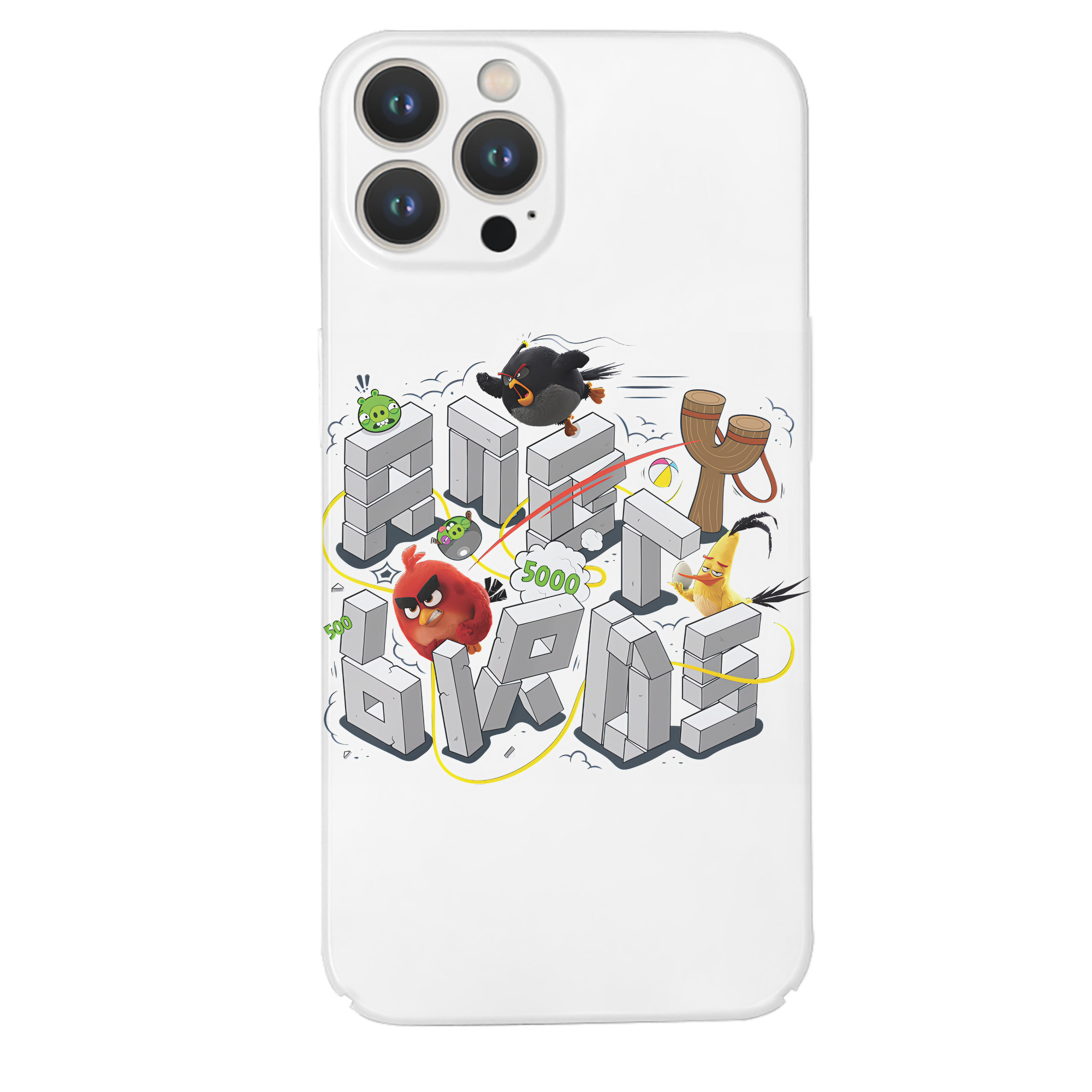 （画像用） Angry Birds アングリーバード 【iPhone 14シリーズ対応】ハードケース